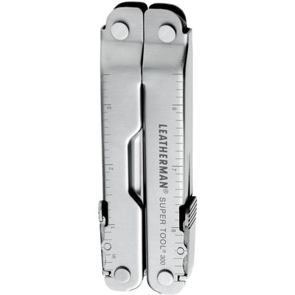 KNIVES - LEATHERMAN SUPER TOOL 300 STAINLESS - NYLON SHEATH Shoalhaven Shooting
