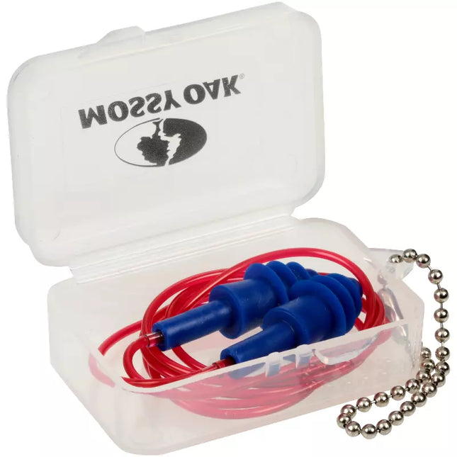 HEARING PROTECTION - MOSSY OAK REUSABLE EAR PLUGS 1PR (NRR25) Shoalhaven Shooting