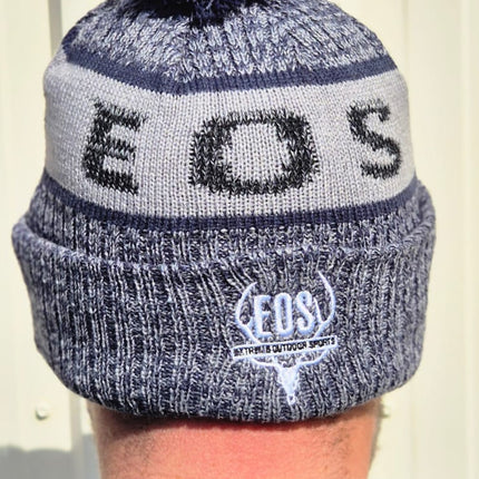 BEANIE - EOS LOGO BLUE/WHITE *2025 MODEL**
