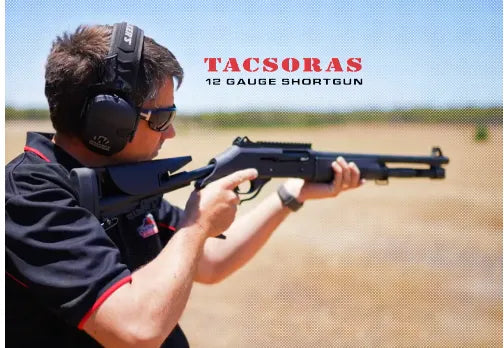 SULUN ARMS TACSORAS 18.5" LEVER RELEASE 12G (WITH CASE) **NSW PROHIBITED**
