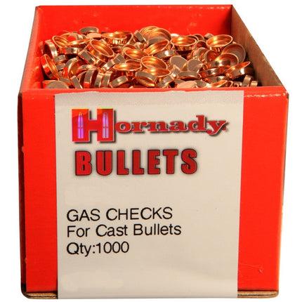 HORNADY 30 CAL GAS CHECKS 1000 PK