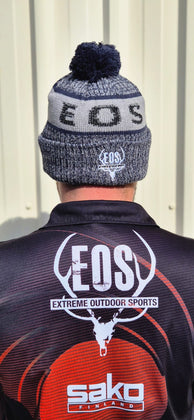 BEANIE - EOS LOGO BLUE/WHITE *2025 MODEL**
