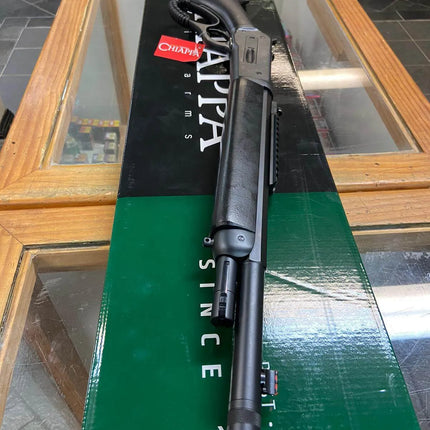 FIREARMS - CHIAPPA 1886 TD WILDLANDS BLACK 45/70GOVT 16.5" BBL Shoalhaven Shooting