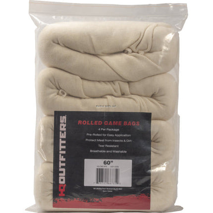 HUNTING ACCESSORIES - HQ OUTFITTERS ROLLED QUARTER BAG 60" BREATHABLE - 4 PACK Shoalhaven Shooting