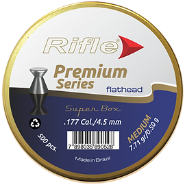 RAB PREMIUM SERIES FLATHEAD .177/4.5MM (500 PACK) - 48 HEAVY WEIGHT - Shoalhaven Shooting