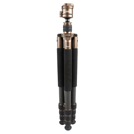 SCREE RUNNER HO-TPC25 CARBON FIBRE TRIPOD - MAX H 1550MM MIN H 215MM LOAD WEIGHT 15KG WEIGHT 1.29KG