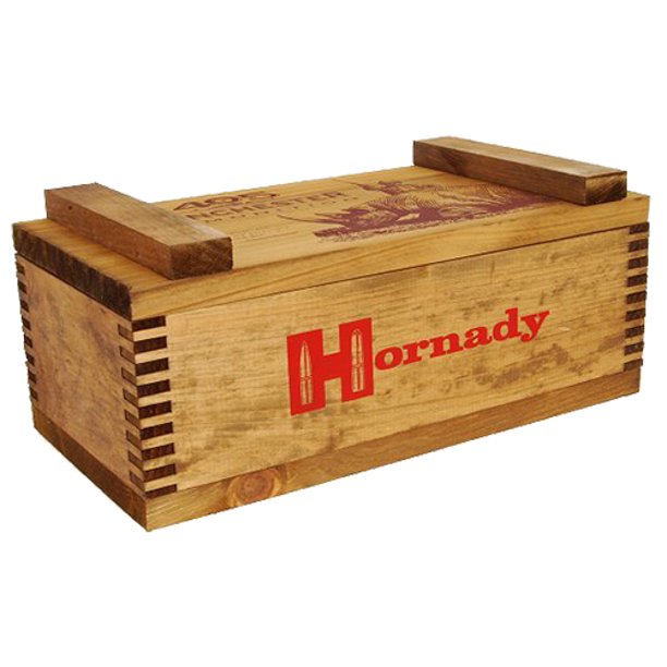 SHOOTING ACCESSORIES - HORNADY WOODEN AMMO BOX BIG 5 Shoalhaven Shooting