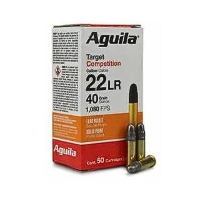 AGUILA AMMO 22LR TARGET COMPETITION 40G STD LSP