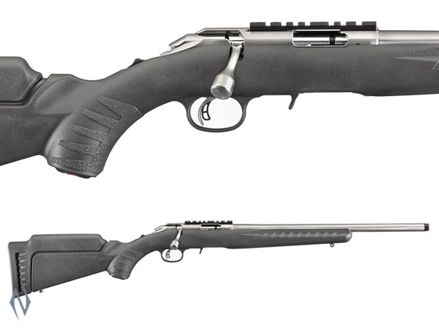 FIREARMS - RUGER AMERICAN RIMFIRE STANDARD 22WMR 18" STAINLESS 9RD Shoalhaven Shooting
