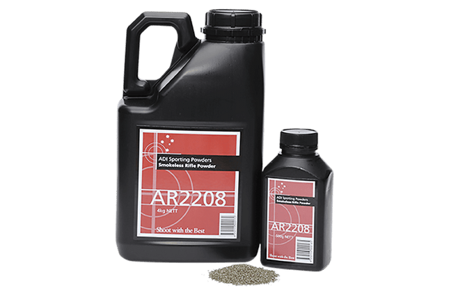 RE-LOADING - ADI - AR2208 - POWDER 4KG Shoalhaven Shooting