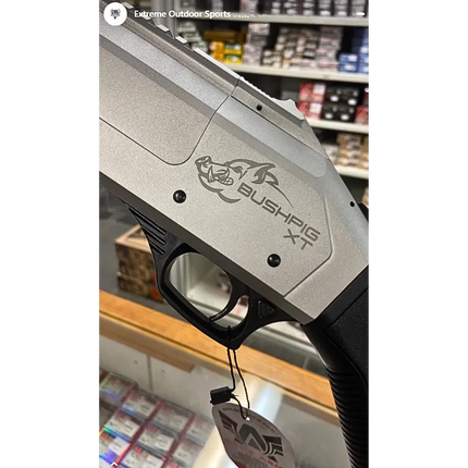 AXOR ARMS BUSHPIG XT 12GA 20" LEVER RELEASE SHOTGUN 5+1 SILVER CERAKOTE