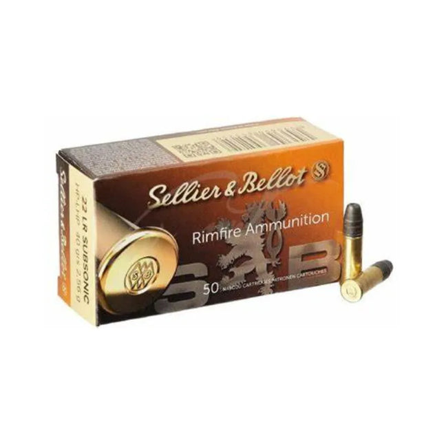 AMMUNITION - SELLIER & BELLOT AMMO 22LR 40GR HP SUBSONIC Shoalhaven Shooting