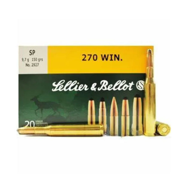 AMMUNITION - SELLIER & BELLOT AMMO 270 WIN 150GR SP Shoalhaven Shooting