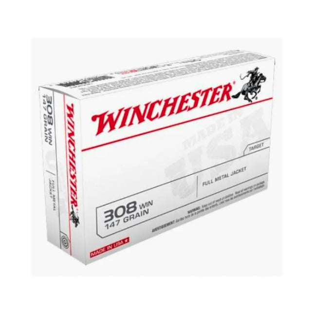 WINCHESTER AMMO USA VALUE PACK 308WIN 147GR FMJ