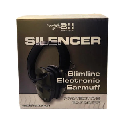 BALLISTICS HARDWARE SILENCER SLIMLINE ELECTRONIC EARMUFFS GEN3 (22dB)