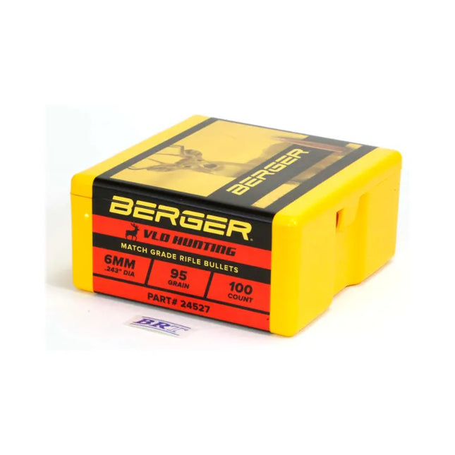 BERGER 6MM 95 GR VLD HUNTING (100/BOX)