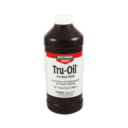 BIRCHWOOD CASEY TRU-OIL STOCK FINISH 32OZ BOTTLE