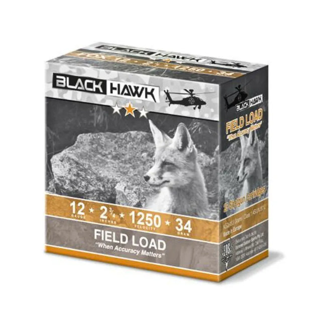 BLACKHAWK AMMO 12G # 6 FIELD LOAD