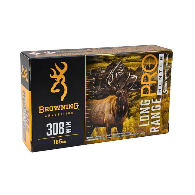 BROWNING AMMO LRPH 308 WIN 165GR SIERRA GAMEKING 20 PK