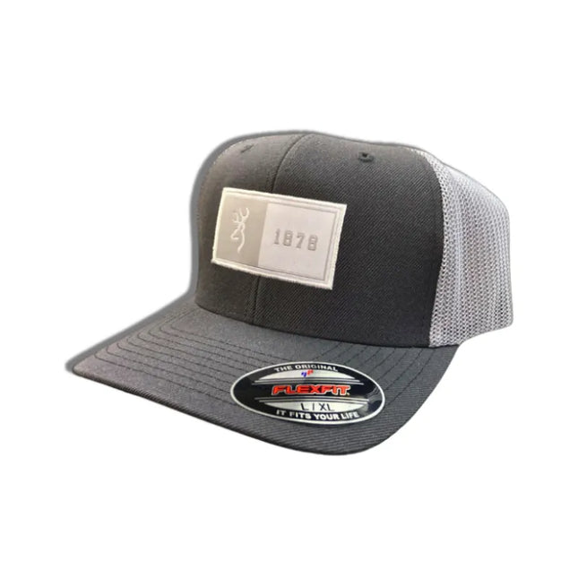 BROWNING CAP STAMPED L/XL CHARCOAL