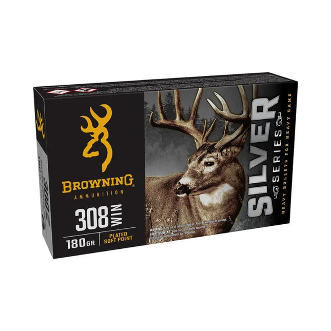 BROWNING SILVER SERIES 308WIN 180GR PSP - 20PK