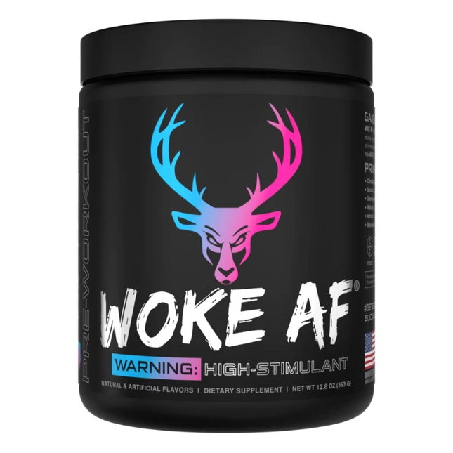 BUCKED UP Woke AF – High Stimulant Pre-Workout - Flavor: Miami