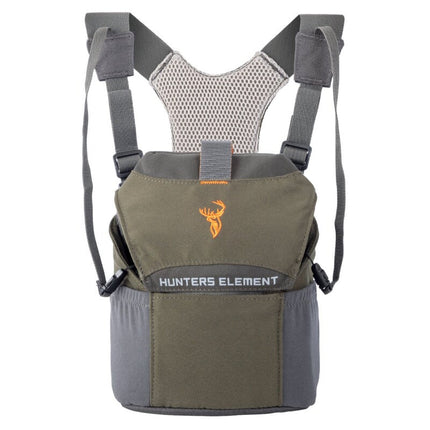CLOTHING - HUNTERS ELEMENT BINO DEFENDER HARNESS FOREST GREEN MAGNUM Shoalhaven Shooting