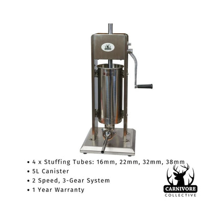 CARNIVORE COLLECTIVE 5L SAUSAGE STUFFER