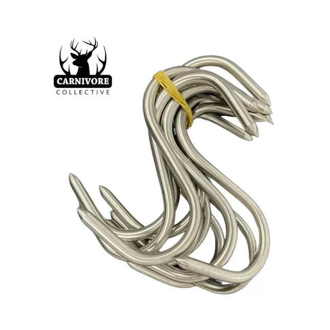 CARNIVORE COLLECTIVE 8" HOOKS - 10 PACK