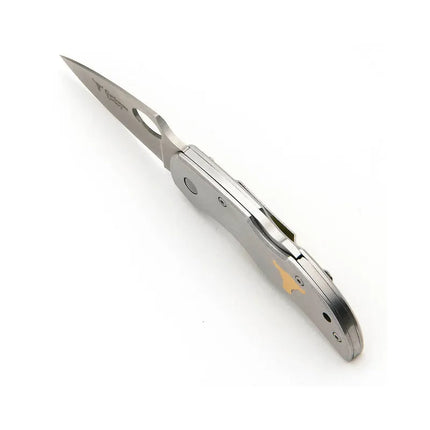CATTLEMANS CUTLERY KNIFE DEUCE LOCKBACK SS 6.4CM BLADE