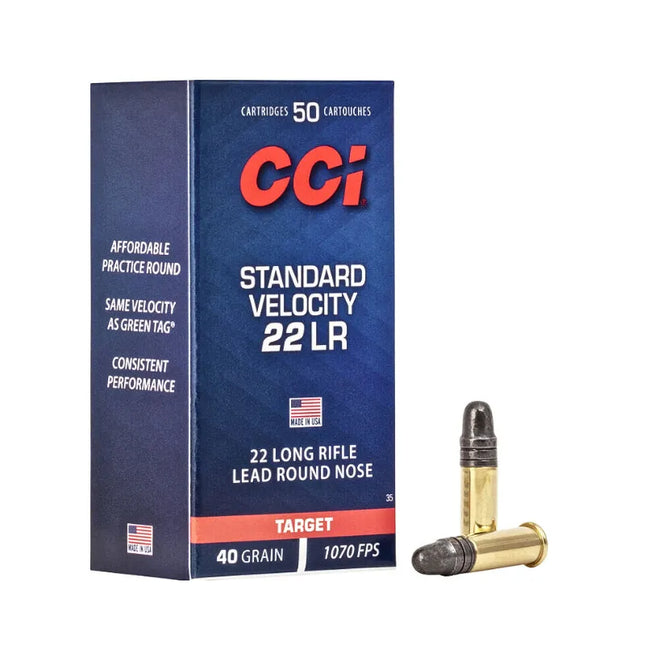 CCI AMMO 22 LR STANDARD VELOCITY