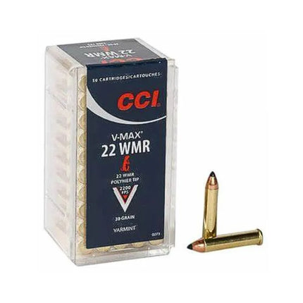 CCI AMMO 22 WMR 30G V-MAX