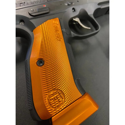 CZ 75 SHADOW 2 9MM 120MM ORANGE , 2 S/MAFGS 10RND MAG