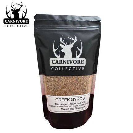 CARNIVORE COLLECTIVE GREEK GYROS SAUSAGE SEASONING