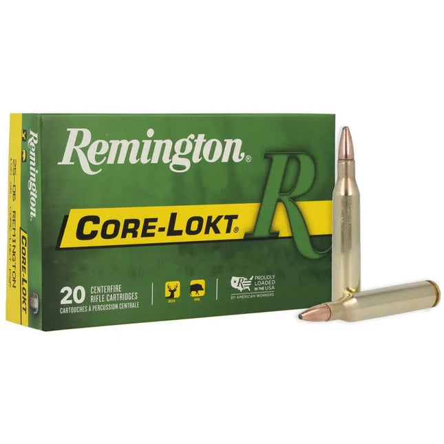 REMINGTON AMMO 25-06R 100GR CORE-LOKT