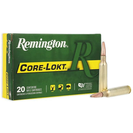 REMINGTON AMMO 6.5X55 SWED 140GR CORE-LO