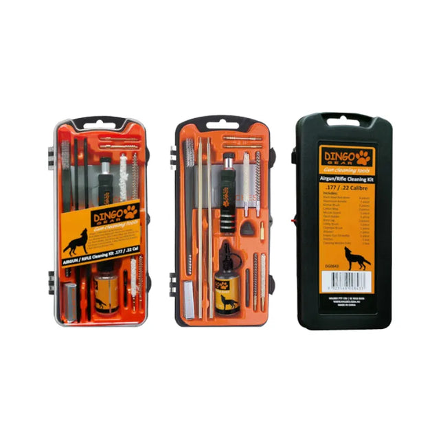 DINGO GEAR AIRGUN .177 AND .22 CAL CLEANING KIT