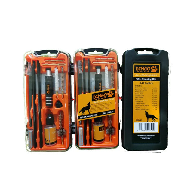 DINGO GEAR RIFLE .243 CAL CLEANING KIT