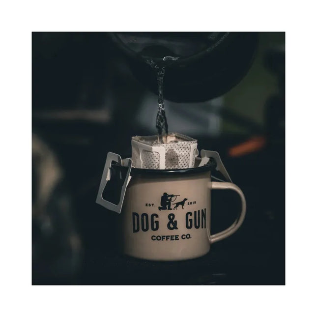 DOG AND GUN COFFEE PRE-LOADED DRIP FILTERS - NAKED PACKS - FULL SEND / 40 NAKED PACK 560G