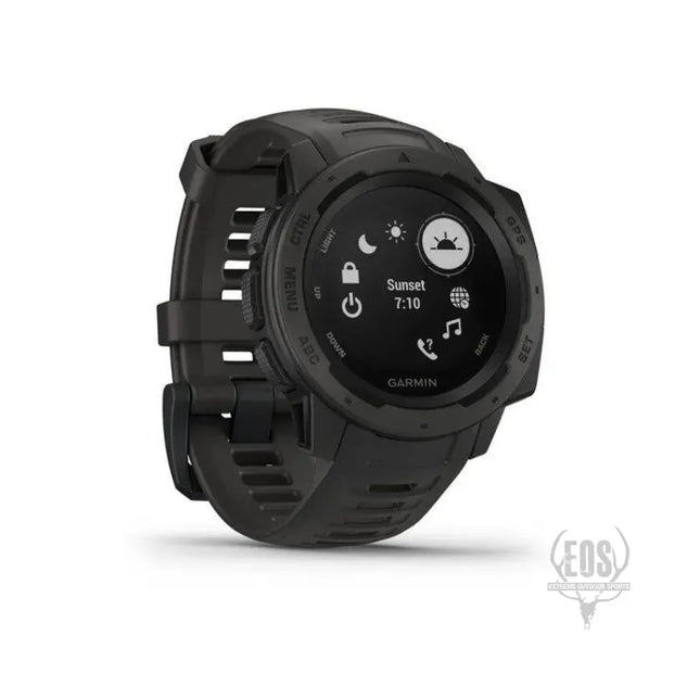 GPS & PIG DOGGING EQUIPMENT - GARMIN INSTINCT GPS WATCH-GRAPHITE Shoalhaven Shooting