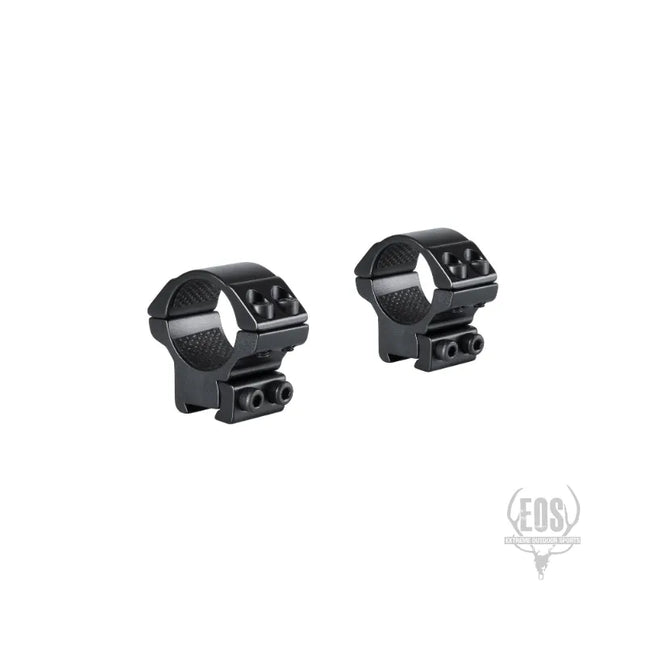 RIFLE RINGS & MOUNTS - HAWKE MATCH RING MOUNTS 9-11MM 30MM HIGH DOUBLE SCREW Shoalhaven Shooting