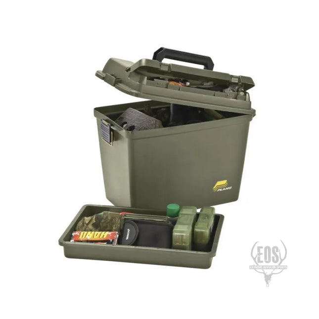 AMMUNITION STORAGE - PLANO MAGNUM AMMO BOX WITH TRAY-DIVIDER - ODGREEN Shoalhaven Shooting