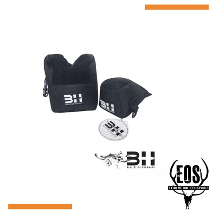 SHOOTING ACCESSORIES - BALLISTICS HARDWARE SANDBAG FRONT AND REAR SHOOTING REST COMBO FILLED Shoalhaven Shooting