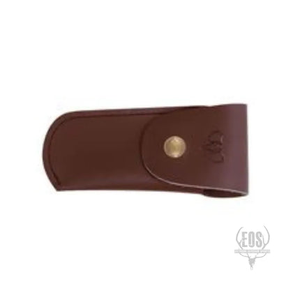 KNIVES - CUDEMAN LEATHER SHEATH FOR FOLDING KNIFE MAX LENGTH 12.5CM Shoalhaven Shooting