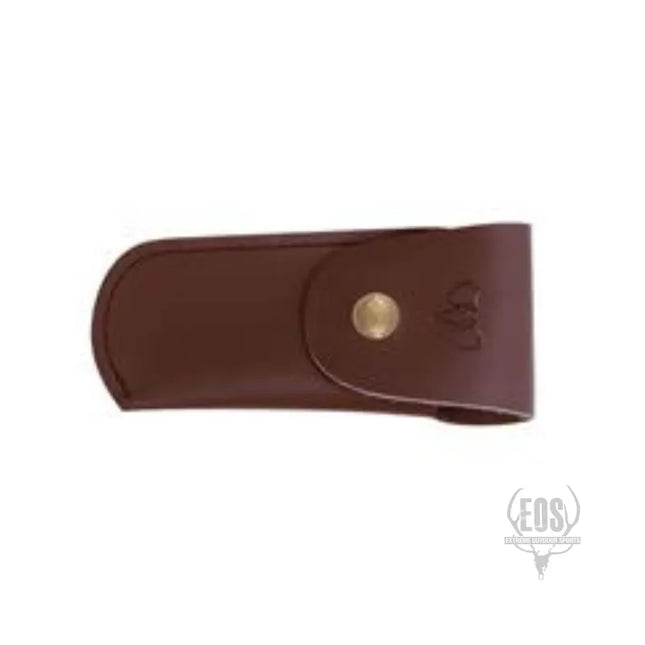 KNIVES - CUDEMAN LEATHER SHEATH FOR FOLDING KNIFE MAX LENGTH 12.5CM Shoalhaven Shooting