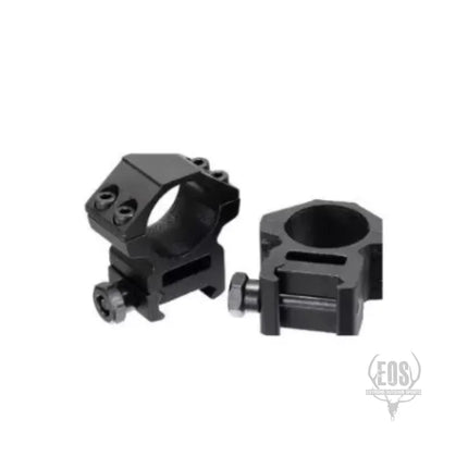 RIFLE RINGS & MOUNTS - ACCUSHOT UNI MED 1 SCOPE RINGS (WEAVER) Shoalhaven Shooting
