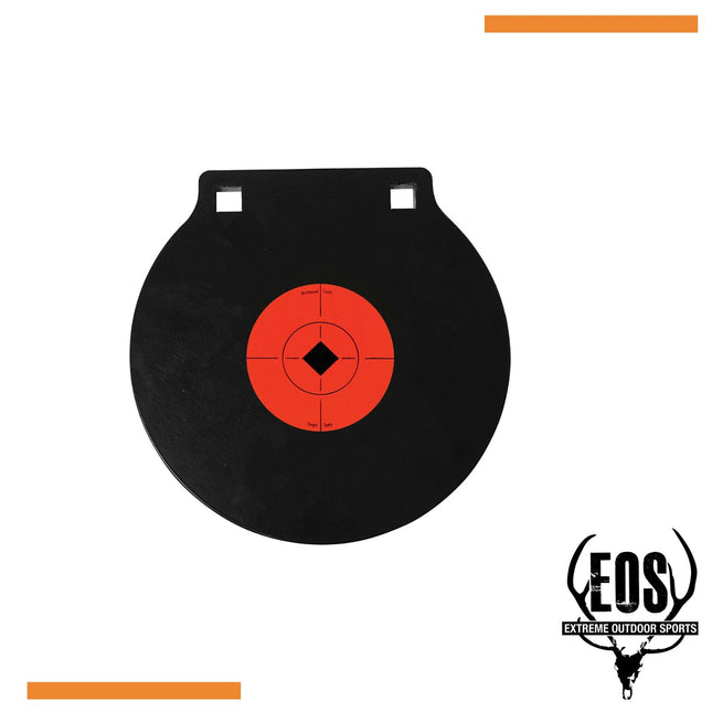 TARGETS - BIRCHWOOD CASEY 10" GONG TWO HOLE 3/8" AR500 STEEL Shoalhaven Shooting