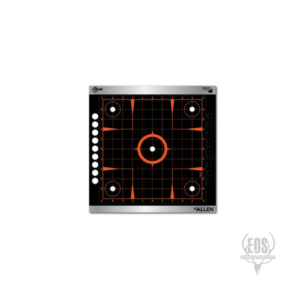 TARGETS - ALLEN EZ AIM REFLECTIVE ADHESIVE 12x12 SIGHT GRID 4 PACK Shoalhaven Shooting