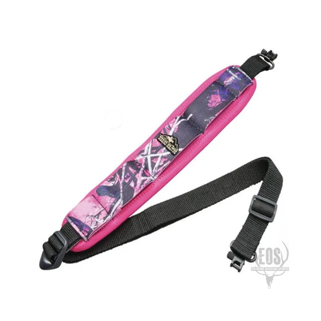 SHOOTING ACCESSORIES - BUTLER CREEK COMFORT STRETCH RIFLE SLING MUDDY GIRL WITH SWIVELS Shoalhaven Shooting