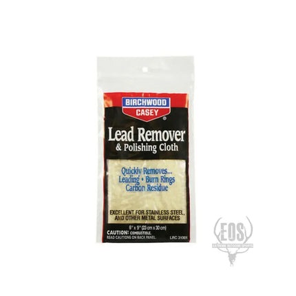SHOOTING ACCESSORIES - BIRCHWOOD CASEY LEAD REM & POLISH CLOTH Shoalhaven Shooting